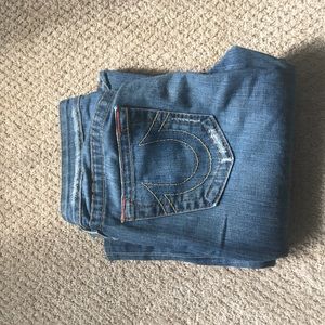 true religion blue jeans